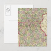 Carte Postale Iowa, Missouri (Devant / Derrière)
