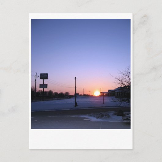 Carte Postale Iowa Morning (Devant)