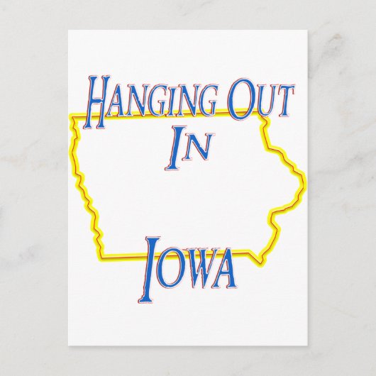 Carte Postale Iowa - Sortir (Devant)