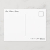 Carte Postale Iowa - Statue (Dos)