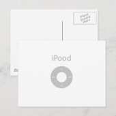 Carte Postale Ipod Spood Ipood (Devant / Derrière)