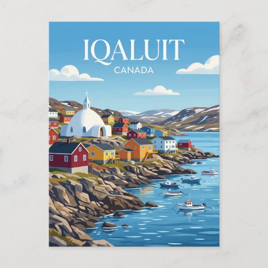 Carte Postale Iqaluit Canada (Devant)
