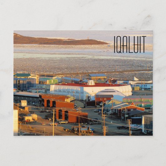 Carte postale Iqaluit Nunavut Canada (Devant)