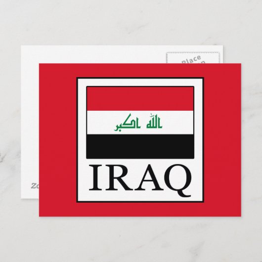 Carte Postale Irak (Devant / Derrière)