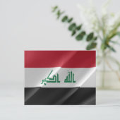 Carte Postale Irak - drapeaux - (Debout devant)