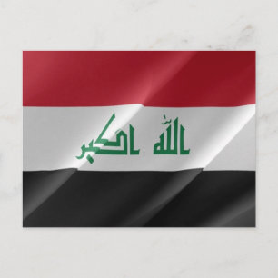 Carte Postale Irak - drapeaux -
