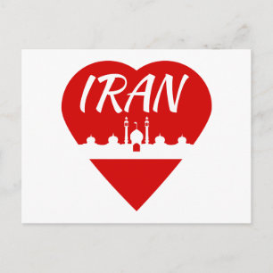 Carte Postale Iran Heart