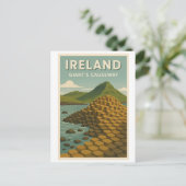 Carte Postale Ireland - Giant's Causeway Postcard (Debout devant)