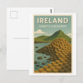 Carte Postale Ireland - Giant's Causeway Postcard (Devant / Derrière)