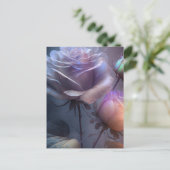 Carte Postale Iridescente Soft Focus Lumière Spectrum Roses (Debout devant)