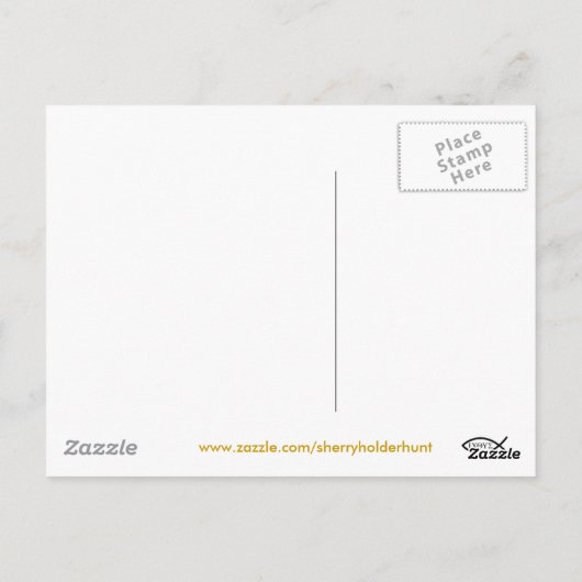 Carte postale Iris (Dos)