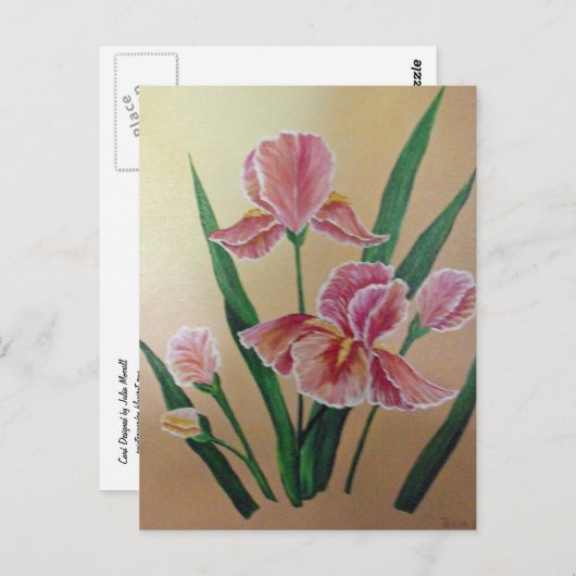 Carte postale Iris (Devant / Derrière)