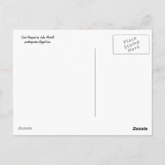 Carte postale Iris (Dos)