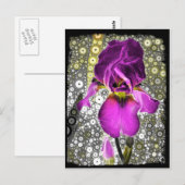 Carte postale Iris (Devant / Derrière)