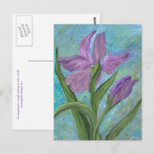 Carte postale Iris (Devant / Derrière)