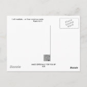 CARTE POSTALE IRIS (Dos)