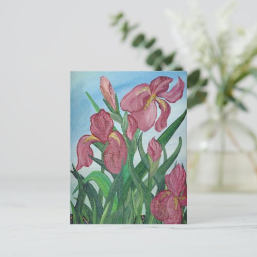 Carte postale Iris (Debout devant)