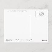 Carte Postale Iris barbu de lavande (Dos)