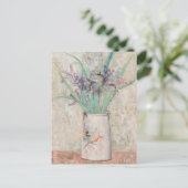 Carte Postale Iris dans un vase de fleurs blanc | Tadeusz Makows (Debout devant)
