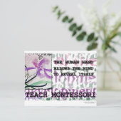 Carte Postale Iris de Montessori (Debout devant)