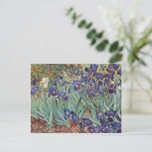 Carte Postale Iris de Van Gogh Peinture Impressionniste