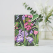 Carte postale Iris Garden (Debout devant)