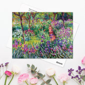 Carte postale Iris Garden Giverny Claude Monet