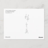 Carte Postale Iris Garden Postcard (Dos)