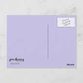 Carte postale Iris Girl (Dos)