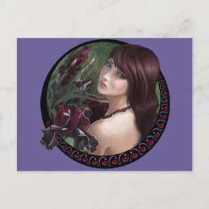 Carte postale Iris Girl