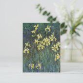 Carte Postale Iris jaunes par Claude Monet, Beaux-arts anciens (Debout devant)