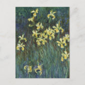 Carte Postale Iris jaunes par Claude Monet, Beaux-arts anciens (Devant)