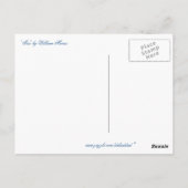 Carte Postale "Iris" par William Morris (Dos)