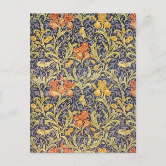 Carte Postale "Iris" par William Morris (Devant)