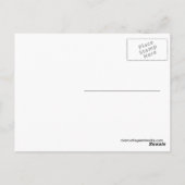 Carte Postale Iris rose et jaune à l'intérieur (Dos)