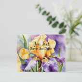 Carte Postale Iris Schwertlilie | (Debout devant)