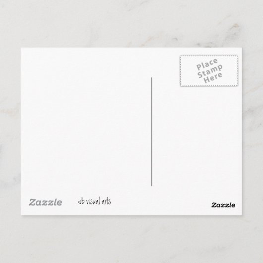 Carte Postale iris violet près (Dos)