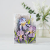 Carte Postale Irises (Debout devant)