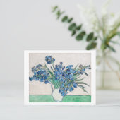 CARTE POSTALE "IRISES" 1890 PAR VINCENT VAN GOGH POSTCARD (Debout devant)