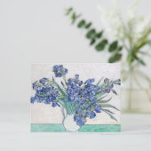 Carte Postale Irises Floral Vincent van Gogh (Debout devant)