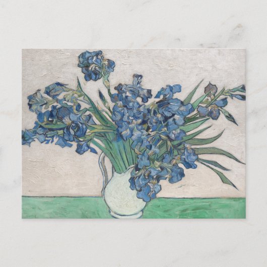 Carte Postale Irises par van Gogh : (Devant)