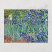 Carte Postale Irises par Vincent Van Gogh (Devant)