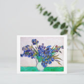 Carte Postale Irises par Vincent Van Gogh (Debout devant)