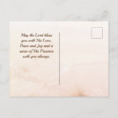 Carte Postale Irish Blessing, Love in Your Heart, Cliffs Irlande (Dos)