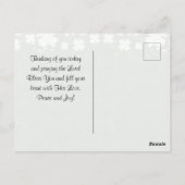 Carte Postale Irish Blessing May the Road Rise Up to Meet You (Dos)