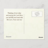 Carte Postale Irish Blessing St. Patrick's Day Custom (Dos)