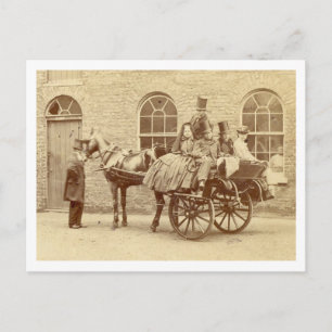 Carte Postale Irish Cart and Horse 1800