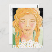 Carte Postale Irish Colleen (Devant / Derrière)