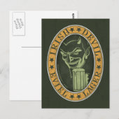 Carte Postale Irish Devil Eviel Lager (Devant / Derrière)