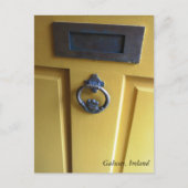 Carte postale Irish Door Knocker (Devant)